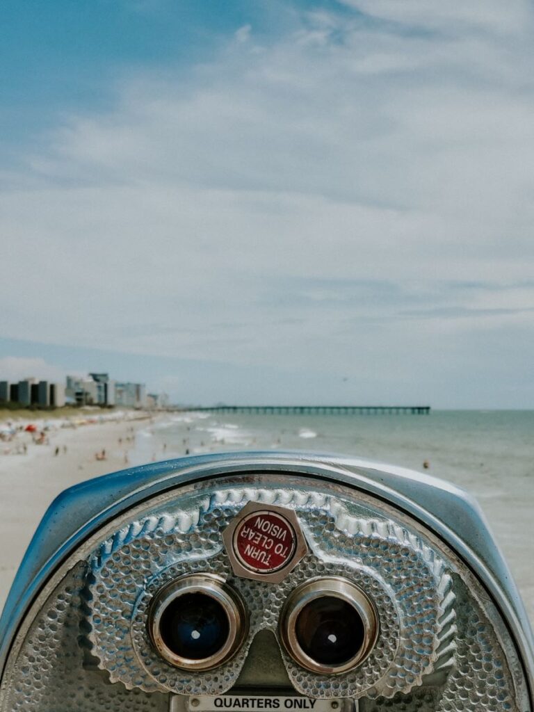 myrtle beach pier lens