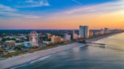 north myrtle beach from above